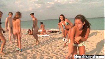 Mycollegerule Beach Dorm Blowjob