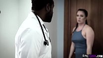 Ebony doctor exploit and ass fucked his teen patient